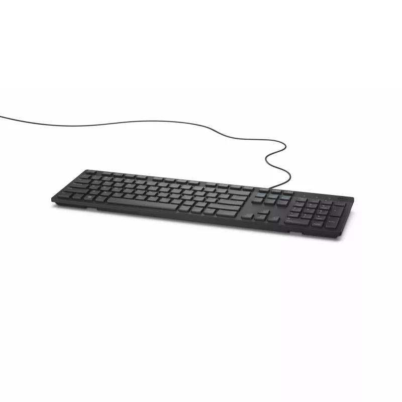 Teclado com fios DELL - KB216 - US International (QWERTY) - Preto - (RTL BOX)