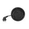 Chaleira elétrica Eta 1,7 L 2200 W preto aço inoxidável transparente
