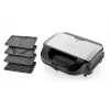 Sanduicheira ETA Sorento 3151 90010 — 900 W, 4 sanduíches, aço inoxidável/preto