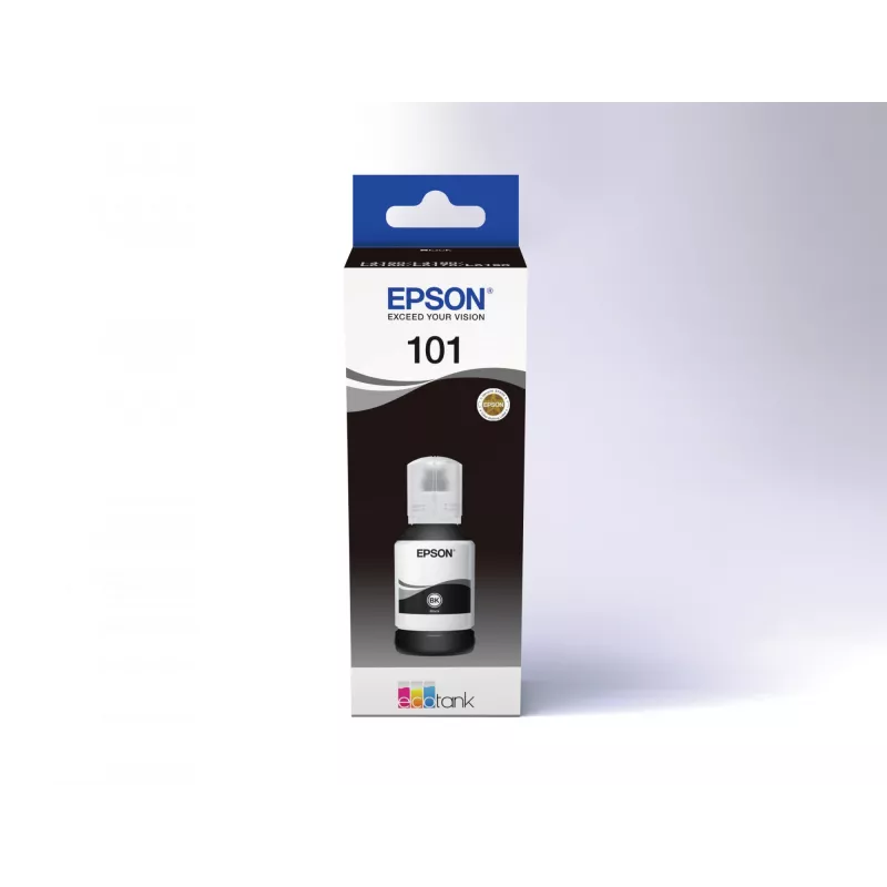 Frasco de tinta Epson 101 EcoTank BK preto