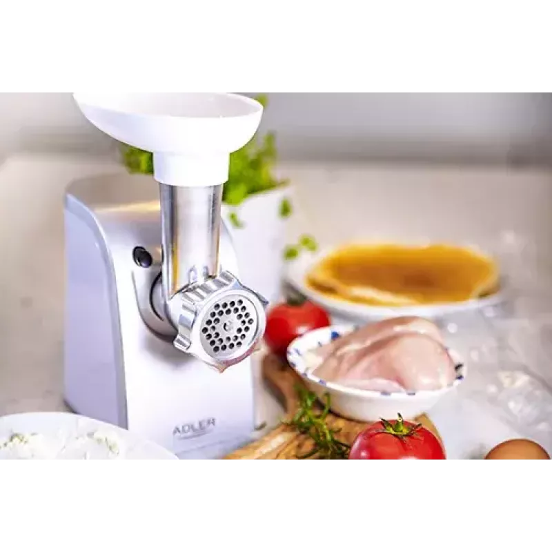 Picadora de carne Adler AD 4808 350 W branco