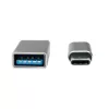 Adaptador de cabo LogiLink AU0040 USB 3.1 C USB 3.0 A Micro USB 2.0 alumínio