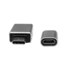 Adaptador de cabo LogiLink AU0040 USB 3.1 C USB 3.0 A Micro USB 2.0 alumínio