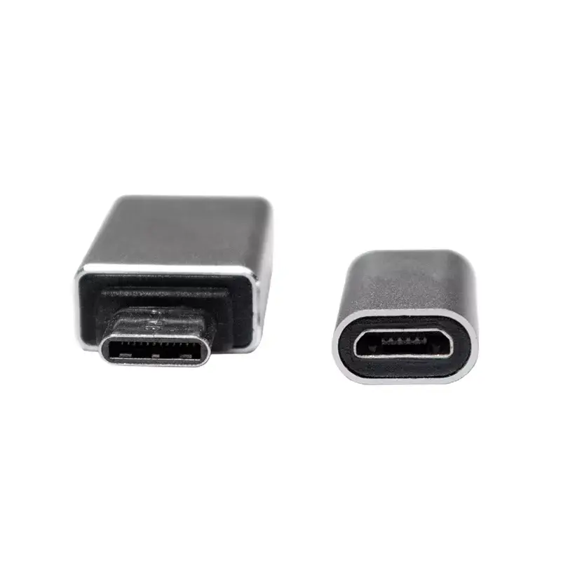 Adaptador de cabo LogiLink AU0040 USB 3.1 C USB 3.0 A Micro USB 2.0 alumínio