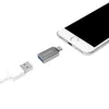 Adaptador de cabo LogiLink AU0040 USB 3.1 C USB 3.0 A Micro USB 2.0 alumínio