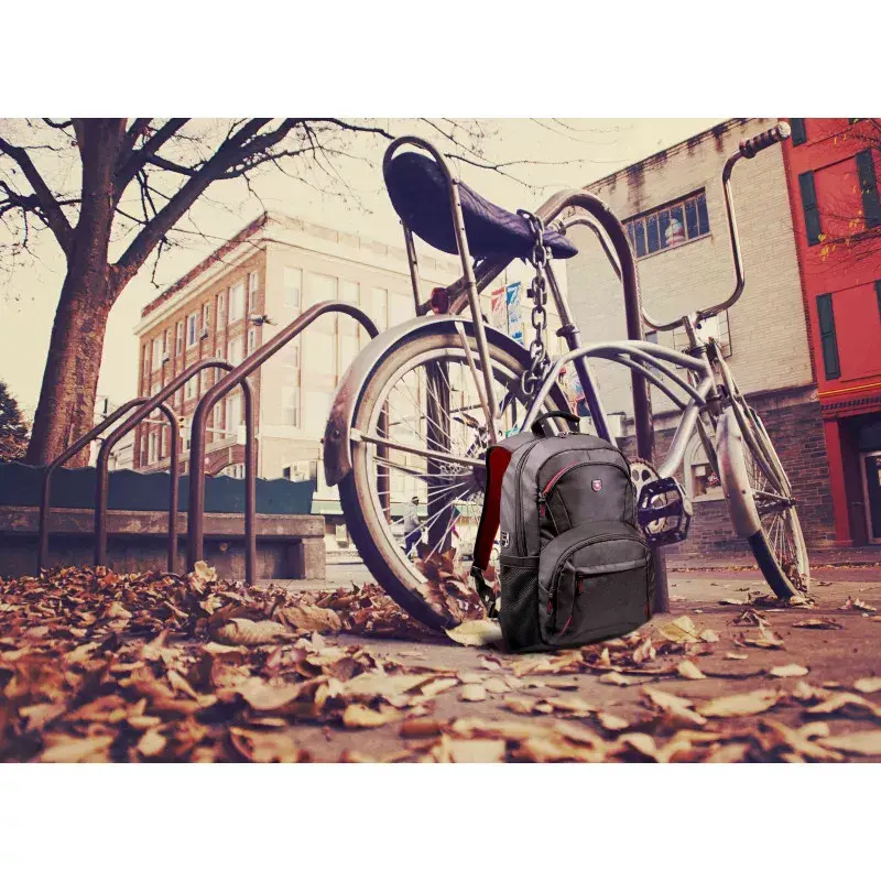 Mochila de lazer Port Designs Houston preto tecido