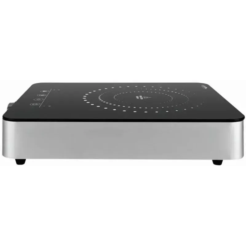 ETA ETA011190000 placa de indução de bancada, 1 zona, 1800 W, comando tátil, visor, preta