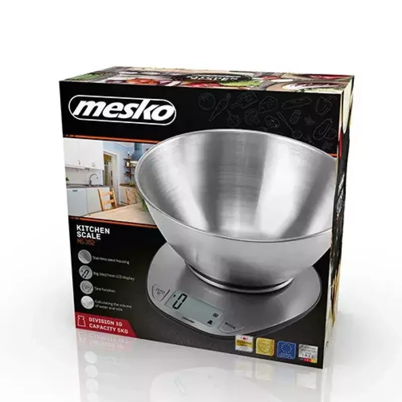 Balança de cozinha eletrónica Mesko Home MS 3152