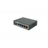MikroTik RB760iGS hEX S router com fios, 5x Gigabit RJ45, 1x SFP, 1x USB 2.0, saída PoE, preto