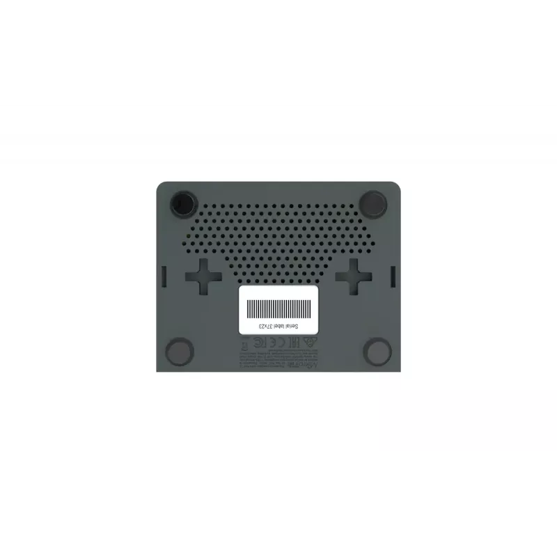 MikroTik RB760iGS hEX S router com fios, 5x Gigabit RJ45, 1x SFP, 1x USB 2.0, saída PoE, preto