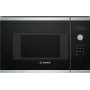 Bosch Serie 4 BFL523MS0 micro-ondas preto, aço inoxidável micro-ondas solo de encastre 20 L 800 W