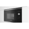 Bosch Serie 4 BFL523MS0 micro-ondas preto, aço inoxidável micro-ondas solo de encastre 20 L 800 W