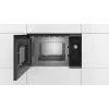 Bosch Serie 4 BFL523MS0 micro-ondas preto, aço inoxidável micro-ondas solo de encastre 20 L 800 W
