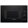 Micro-ondas solo de encastre Bosch Serie 4 BFL520MB0 — 800 W, 20 l, botão rotativo, preto