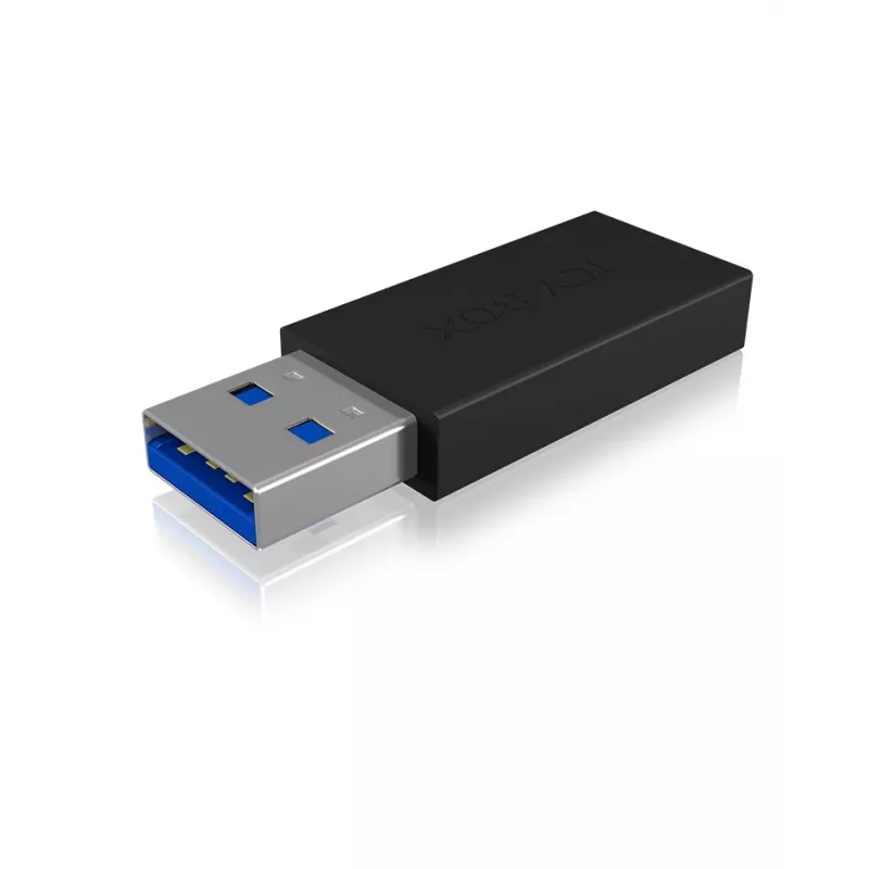 ICY BOX IB-CB015 USB Type-C 3.1 (Gen 2) USB Type-A 3.1 (Gen 2) preto