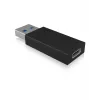 ICY BOX IB-CB015 USB Type-C 3.1 (Gen 2) USB Type-A 3.1 (Gen 2) preto