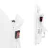 Aquecedor convector de parede com painel de alumínio Mill IB250, 250 W, adequado para divisões até 5 m², branco