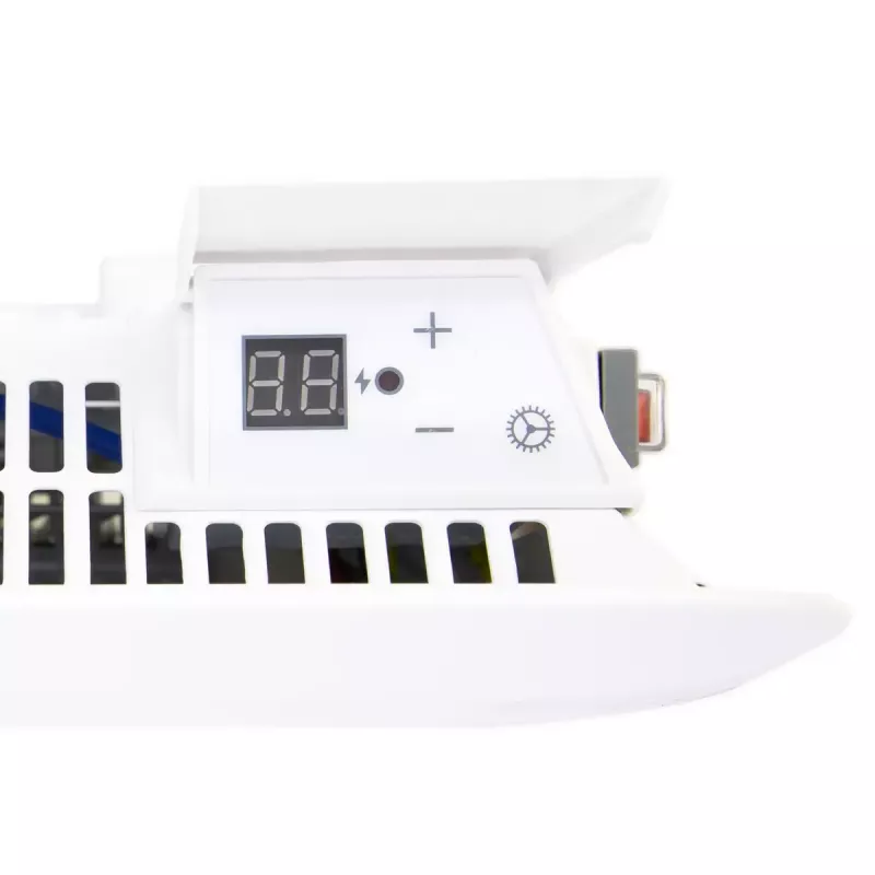 Aquecedor convector de parede com painel de alumínio Mill IB250, 250 W, adequado para divisões até 5 m², branco