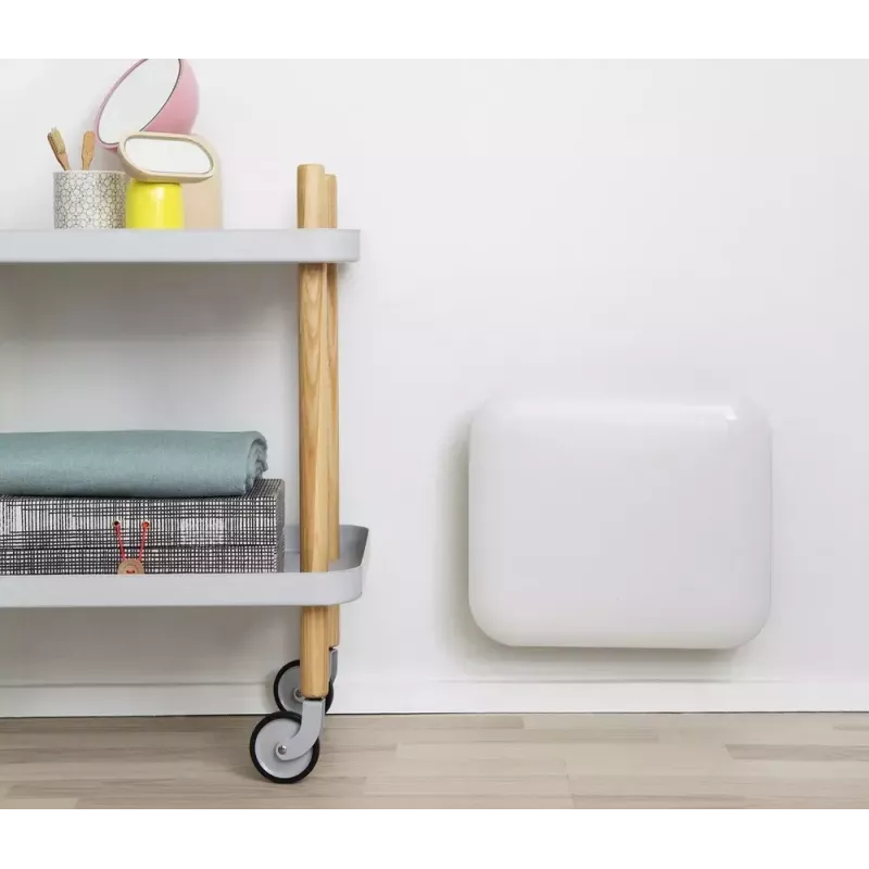 Aquecedor convector de parede com painel de alumínio Mill IB250, 250 W, adequado para divisões até 5 m², branco