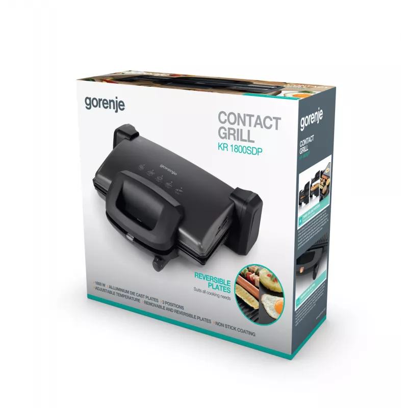 Grelhador de contacto Gorenje KR1800SDP
