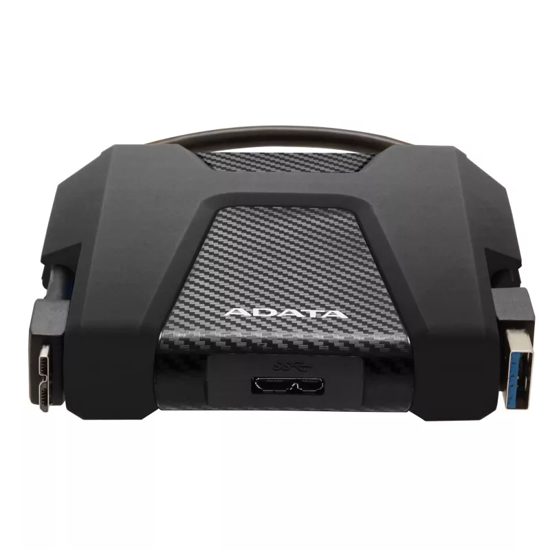 Disco externo ADATA 1TB USB 3.2 Gen 1 HD680 — 1 TB, USB 3.2 Gen 1, preto, HDD portátil