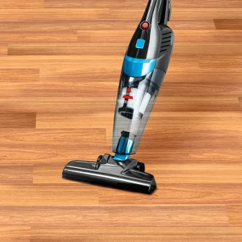 Aspirador vertical Bissell Featherweight Pro Eco AC Seco Sem saco 0,5 L 450 W Azul, Titânio