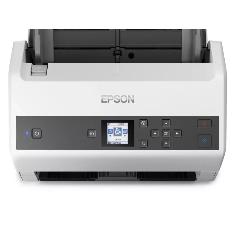 Digitalizador de alimentação Epson WorkForce DS-870 600 x 600 DPI A4 Cinzento, Branco