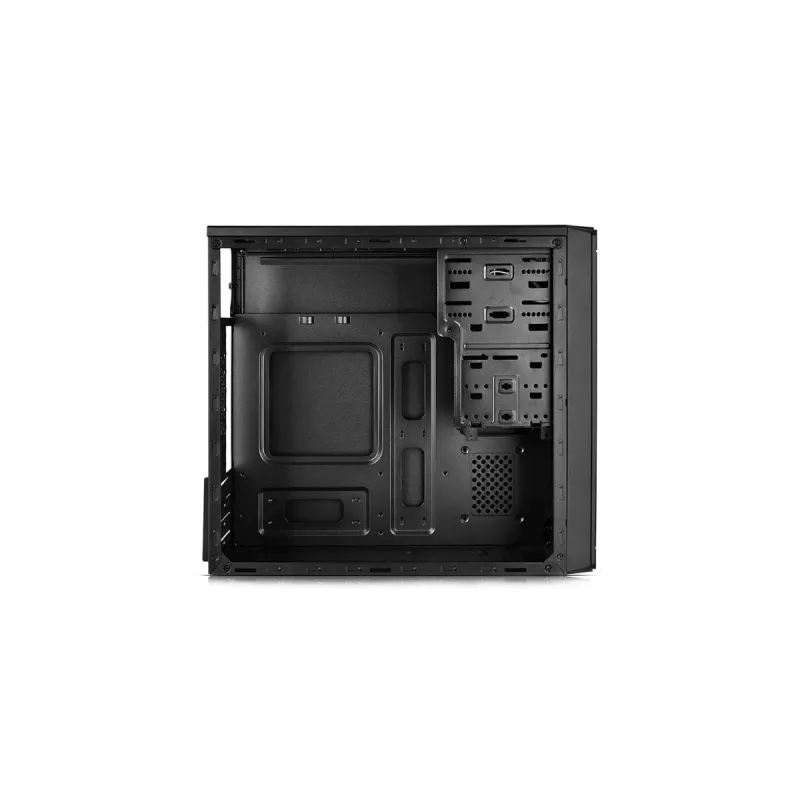DeepCool Wave V2 DP-MATX-DPWAVE2 caixa de PC Mini Tower, Micro ATX/Mini-ITX, placa gráfica até 320 mm, cooler de CPU até 145 mm, sem fonte de alimentação, preta