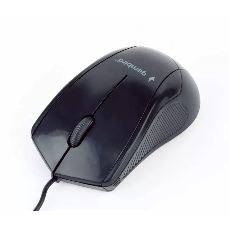 Rato ótico GEMBIRD MUS-3B-02 - 3 botões Roda USB Preto