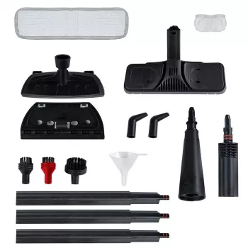 Limpa-vapor vertical Polti Vaporetto Smart 30_R 1,6 L 1800 W Vermelho, Branco