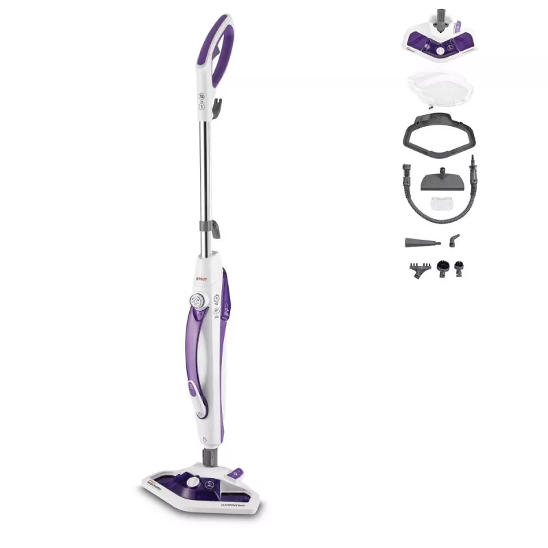 Limpa-vapor Polti Vaporetto SV440_Double 0,3 L 1500 W Violeta, Branco