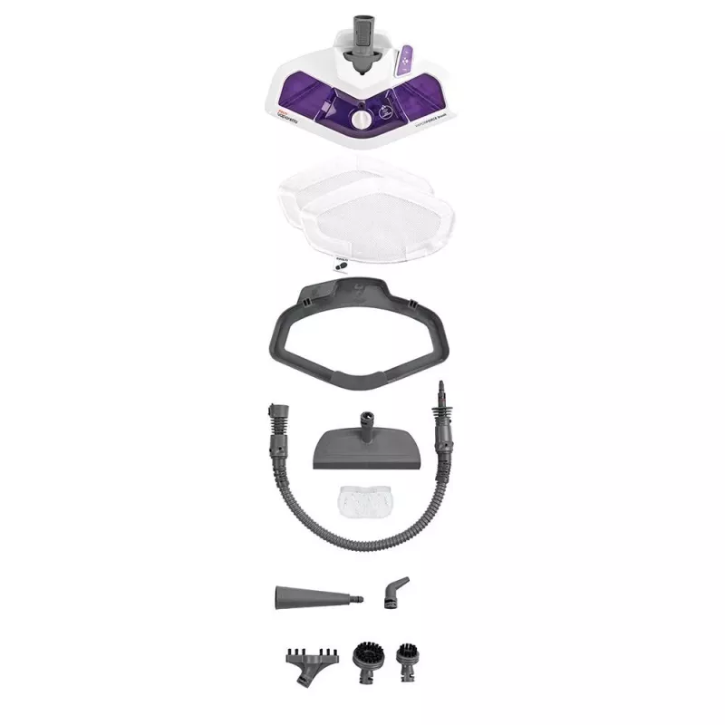 Limpa-vapor Polti Vaporetto SV440_Double 0,3 L 1500 W Violeta, Branco