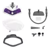 Limpa-vapor Polti Vaporetto SV440_Double 0,3 L 1500 W Violeta, Branco
