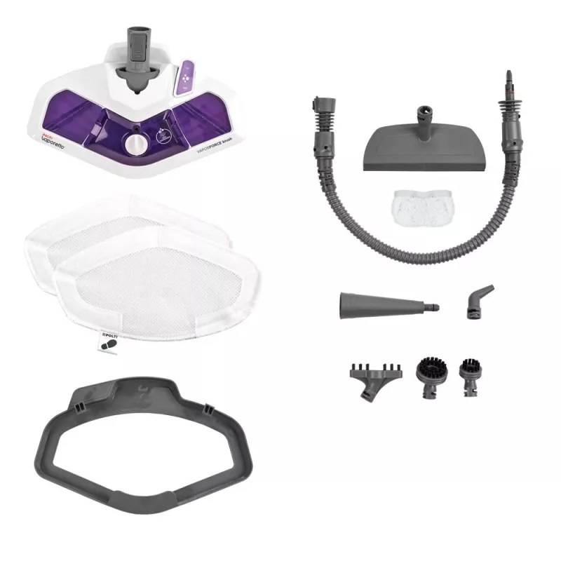 Limpa-vapor Polti Vaporetto SV440_Double 0,3 L 1500 W Violeta, Branco