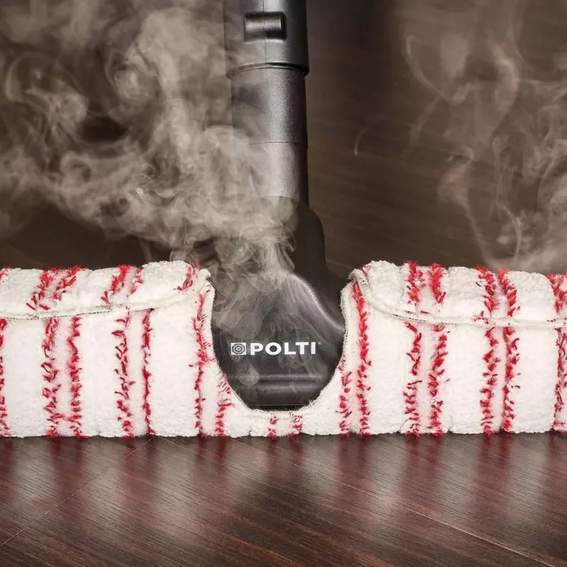 Limpa-vapor vertical Polti Vaporetto Lecoaspira FAV50 Multifloor 1,8 L 1350 W Vermelho, Branco