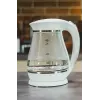 Chaleira elétrica Adler 1,7 L 2200 W – Corpo em vidro, indicador de nível de água, base de 360°, desligamento automático