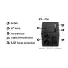 UPS FSP iFP 1000 uninterruptible power supply (UPS) line-interactive 1 kVA 600 W 2 saídas AC