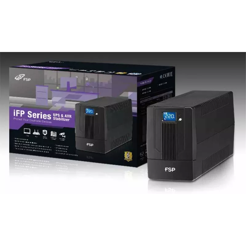 UPS FSP iFP 2000 (uninterruptible power supply) line-interactive 2 kVA 1200 W 2 saídas AC
