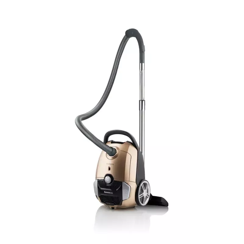 ETA Avanto ETA351990000 aspirador com saco, 800 W, saco de pó de 3 l, HEPA H12, 68 dB, dourado