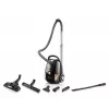 Aspirador de pó com saco ETA Avanto 3 L — 800 W, 3 L saco, filtração HEPA, limpeza a seco, estofos/pavimentos duros/alcatifas, preto/bege