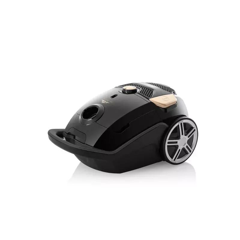 Aspirador de pó com saco ETA Avanto 3 L — 800 W, 3 L saco, filtração HEPA, limpeza a seco, estofos/pavimentos duros/alcatifas, preto/bege