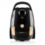 Aspirador de pó com saco ETA Avanto 3 L — 800 W, 3 L saco, filtração HEPA, limpeza a seco, estofos/pavimentos duros/alcatifas, preto/bege