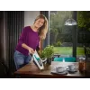 Aspirador vertical 2 em 1 Leifheit PowerVac 2in1 — sem fios 20 V, 40 min de autonomia, ciclone, aspirador de mão removível, filtro lavável