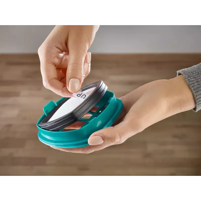 Aspirador vertical 2 em 1 Leifheit PowerVac 2in1 — sem fios 20 V, 40 min de autonomia, ciclone, aspirador de mão removível, filtro lavável