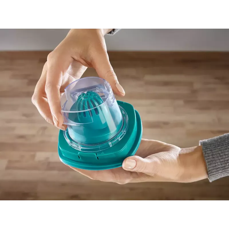 Aspirador vertical 2 em 1 Leifheit PowerVac 2in1 — sem fios 20 V, 40 min de autonomia, ciclone, aspirador de mão removível, filtro lavável