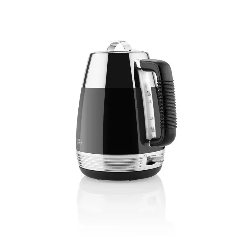 Chaleira elétrica ETA Storio 9186 90020 — 1,7 L, 2150 W, aço inoxidável preto