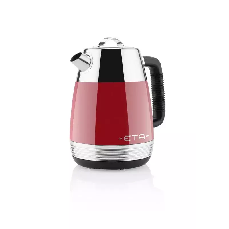 Chaleira elétrica ETA 9186 90030 1,7 l 2150 W vermelha caixa de aço inoxidável sem fios