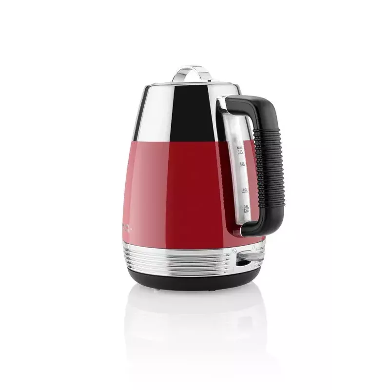 Chaleira elétrica ETA 9186 90030 1,7 l 2150 W vermelha caixa de aço inoxidável sem fios