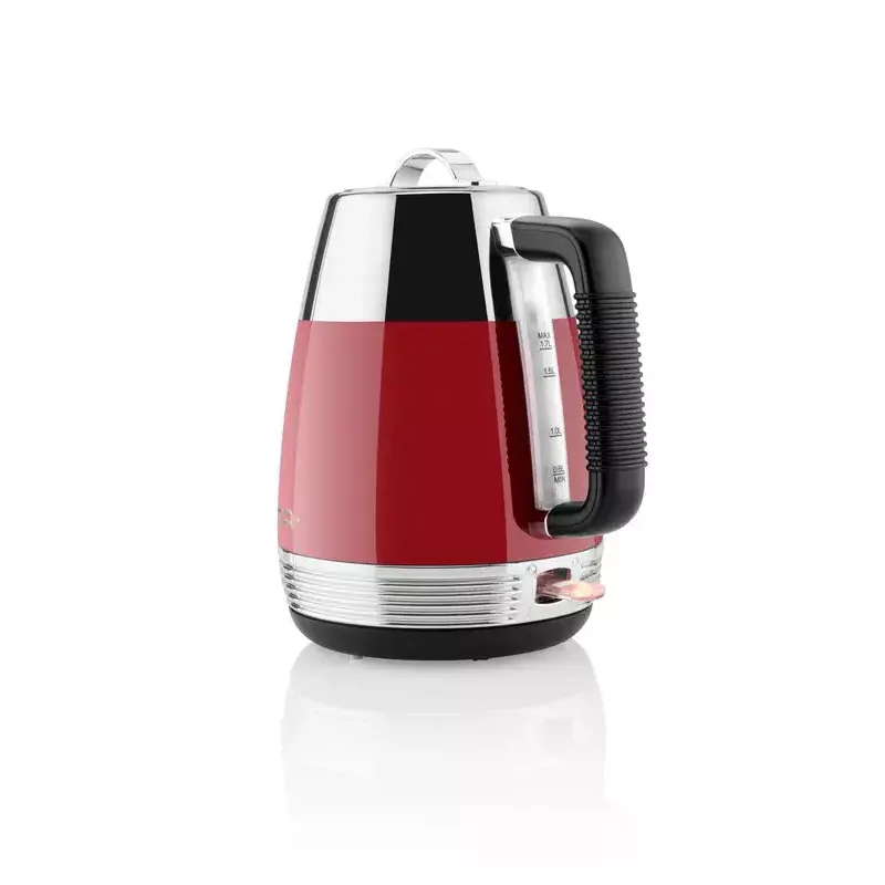 Chaleira elétrica ETA 9186 90030 1,7 l 2150 W vermelha caixa de aço inoxidável sem fios