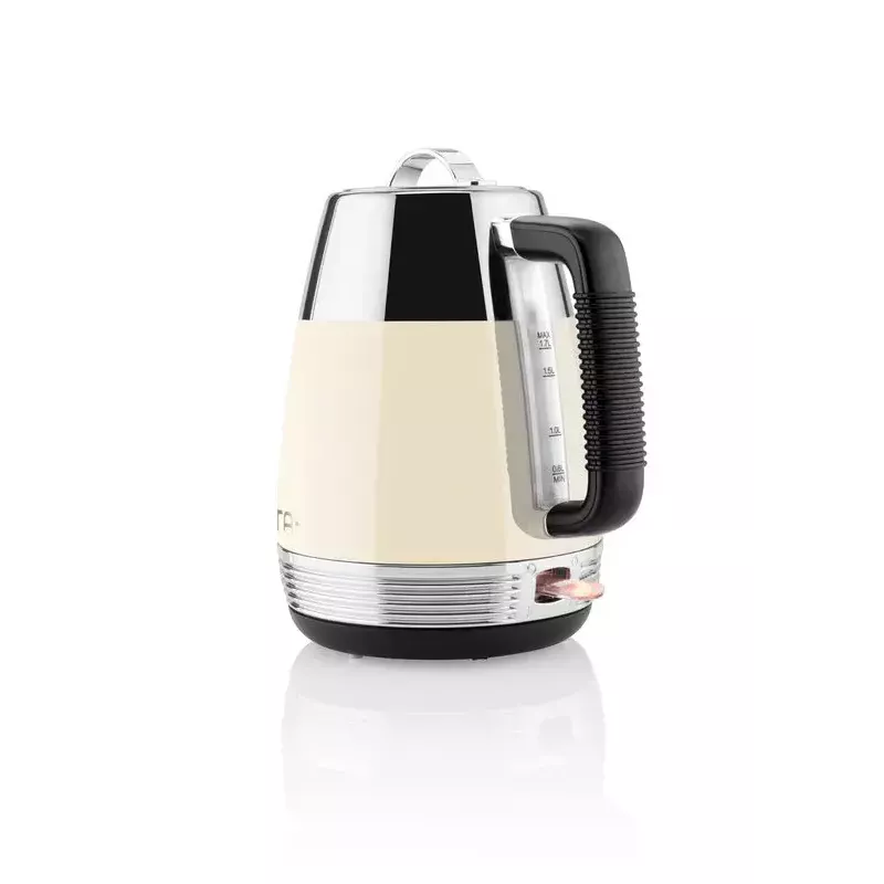 Chaleira elétrica ETA Storio 9186 90040 — 1,7 l, 2150 W, bege aço inoxidável